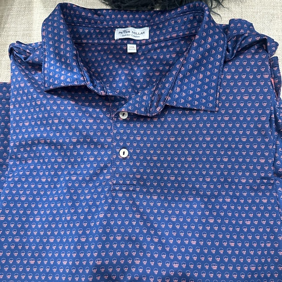 Peter Millar Other - Men’s XXL Peter Millar Skull Performance Polo